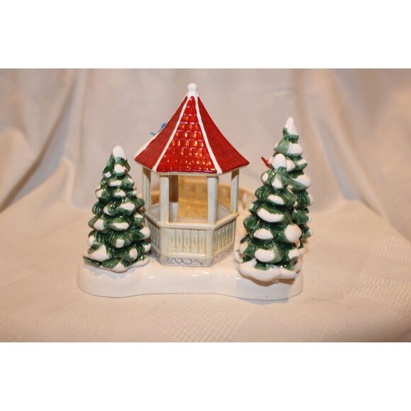 Dept 56 Snow Village - Village Gazebo Snow Village - Picture 3 of 5